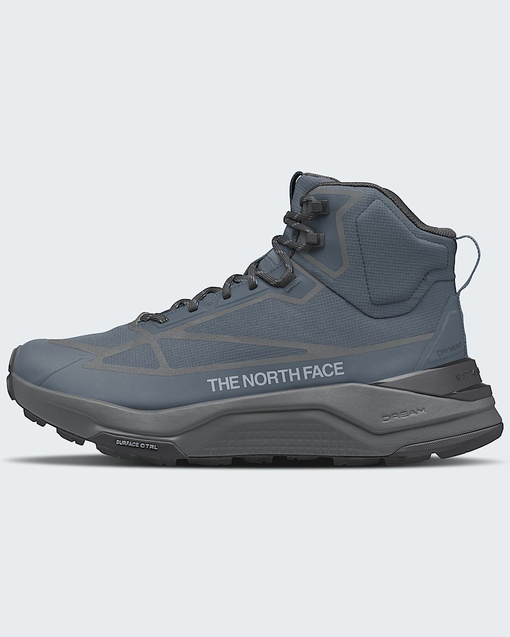 The North Face Men's Fastpack Mid Waterproof Boots - Granite Grey/Anthracite Grey Style NF0A8G4S - Image 1