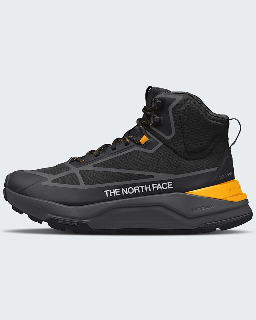 The North Face Men's Fastpack Mid Waterproof Boots - TNF Black/Summit Gold Style NF0A8G4S