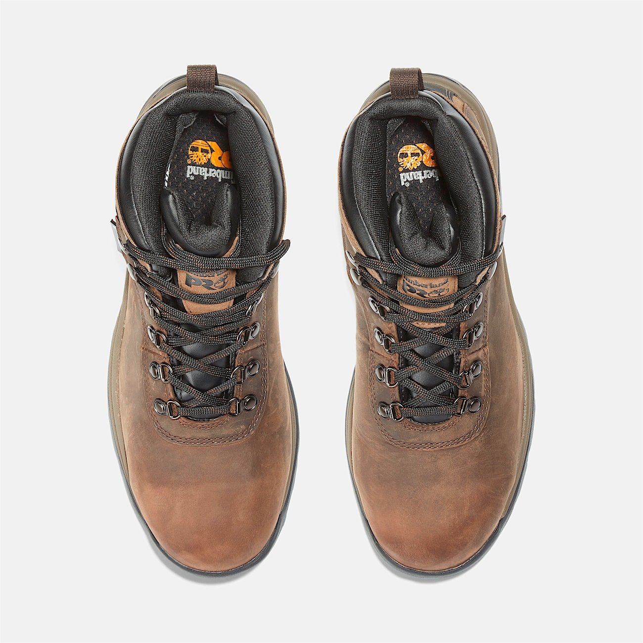 Timberland Men's Flume Work Steel Toe Waterproof Work Boot Brown Style TB1A1Q8V214 - Image 2