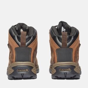 Timberland Men's Flume Work Steel Toe Waterproof Work Boot Brown Style TB1A1Q8V214 - Image 5