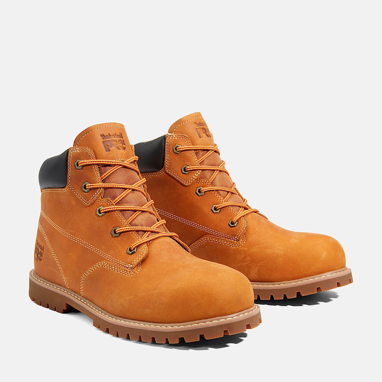 Timberland Men's Gritstone 6" Steel Toe Work Boot Wheat Style TB1A1Q8K231 - Image 4