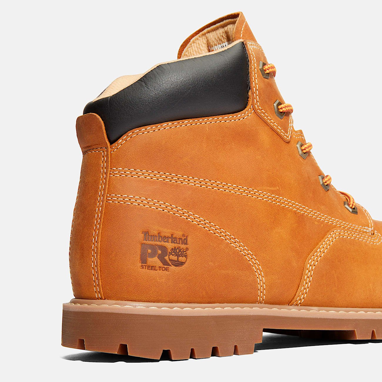 Timberland Men's Gritstone 6" Steel Toe Work Boot Wheat Style TB1A1Q8K231 - Image 7