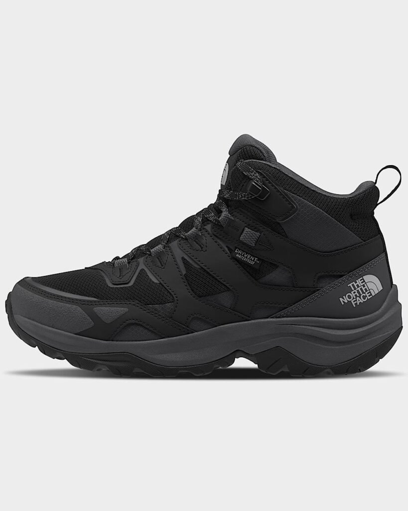 The North Face Men's Hedgehog 3 Mid Waterproof Boots - TNF Black/Asphalt Grey Style NF0A818O