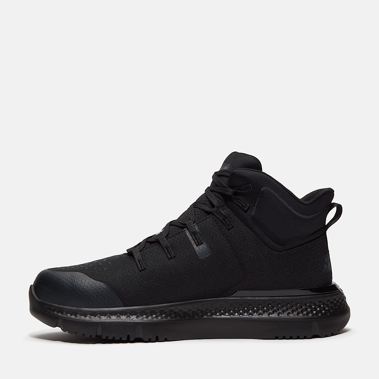 Timberland Men's Intercept Mid CSA Steel Toe Work Sneaker Black Ripstop Nylon Style TB0A67SFEL0 - Image 6