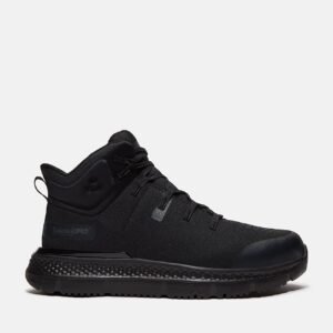 Timberland Men's Intercept Mid CSA Steel Toe Work Sneaker Black Ripstop Nylon Style TB0A67SFEL0 - Image 1