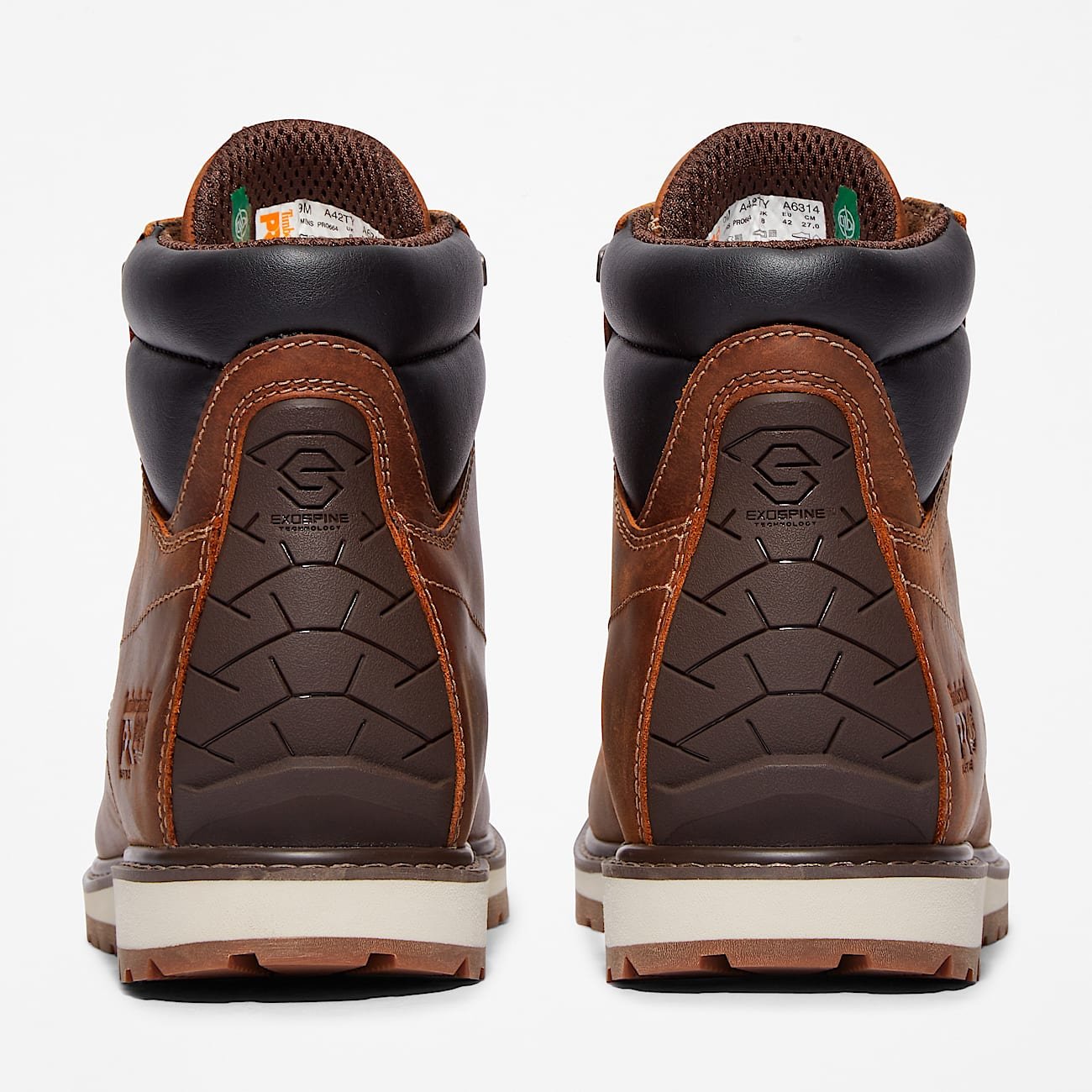 Timberland Men's Irvine 6" Work Boot Brown Style TB1A42TY214 - Image 5