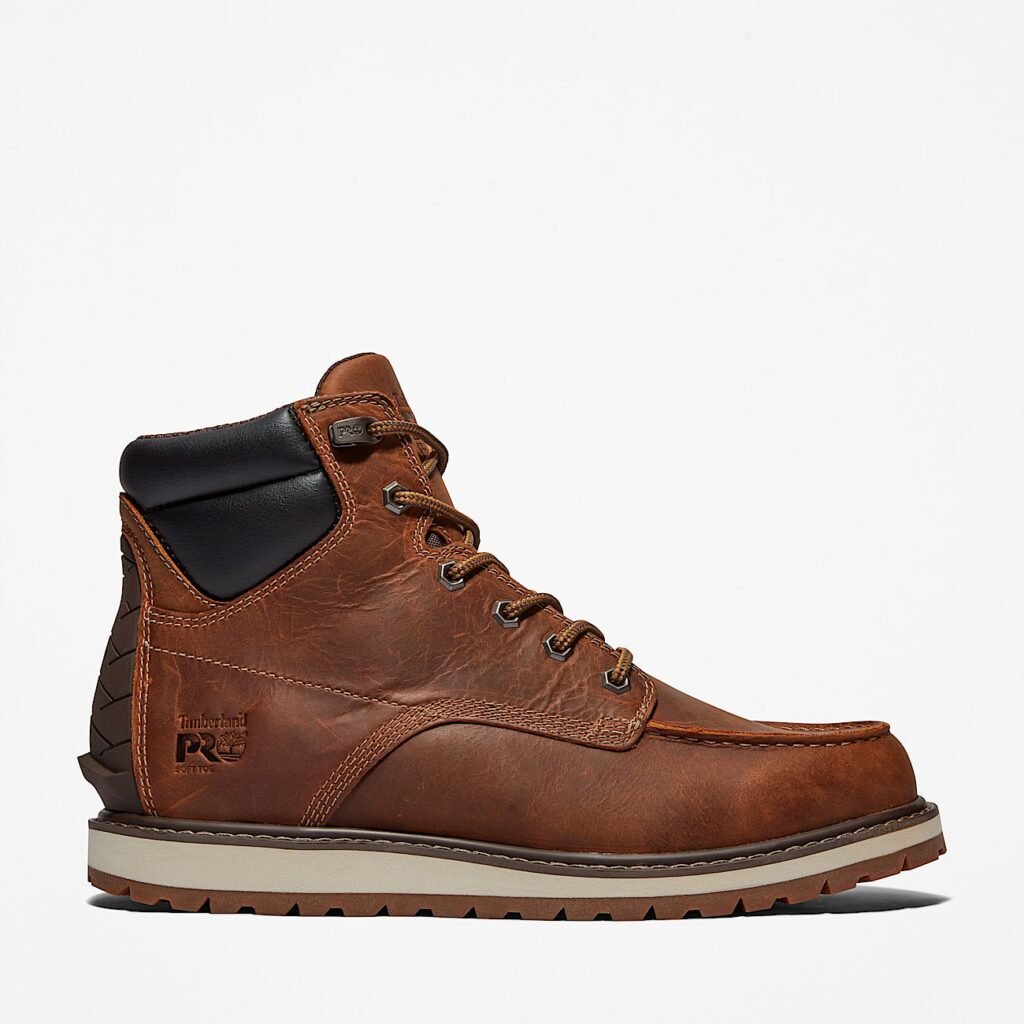 Timberland Men's Irvine 6" Work Boot Brown Style TB1A42TY214