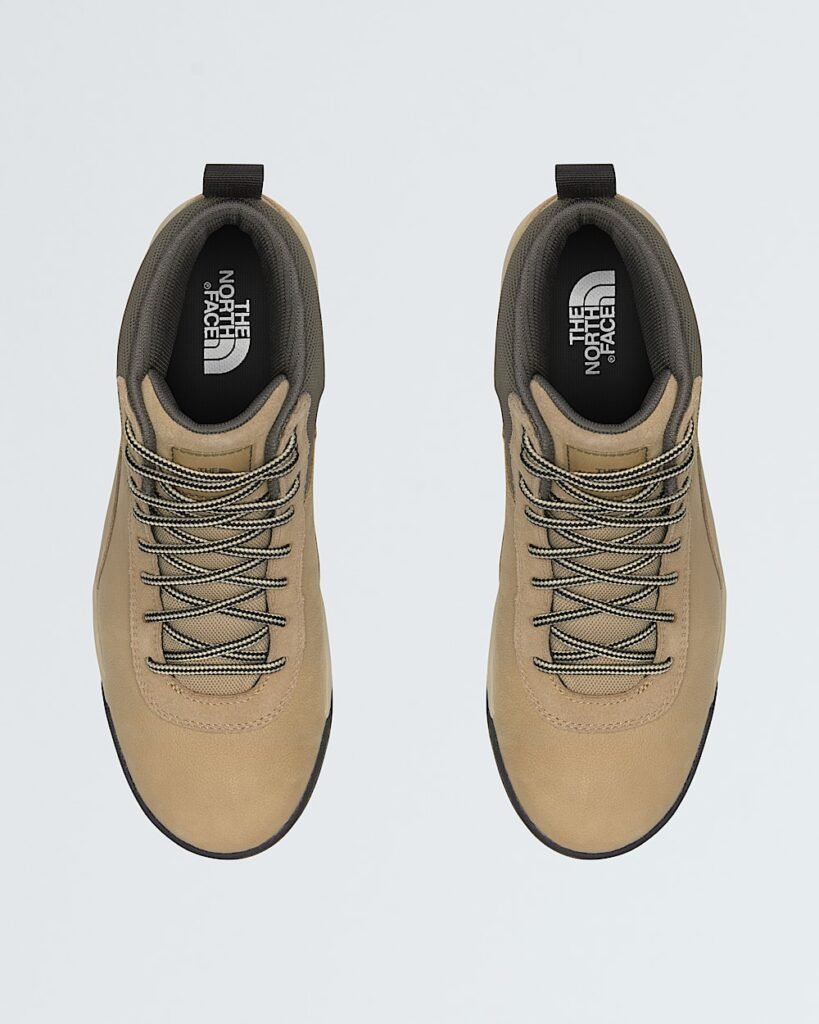 The North Face Men’s Larimer Mid Waterproof Boots - Khaki Stone/New Taupe Green Style NF0A52RM