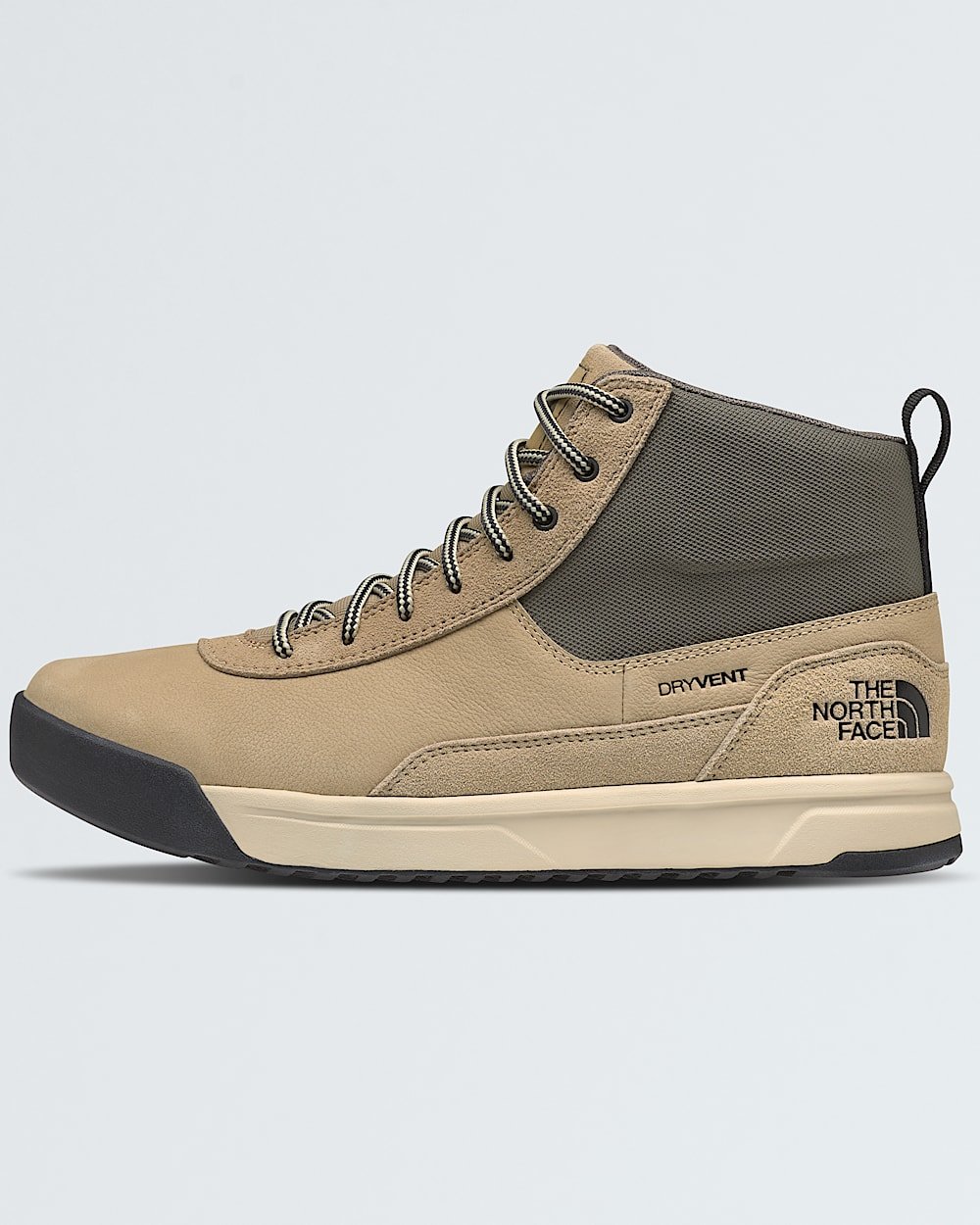 The North Face Men’s Larimer Mid Waterproof Boots - Khaki Stone/New Taupe Green Style NF0A52RM - Image 1
