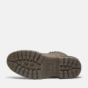 Timberland Men's Montauk 6" Soft Toe Work Boot Medium Grey Leather Style TB0A647QEJO - Image 3