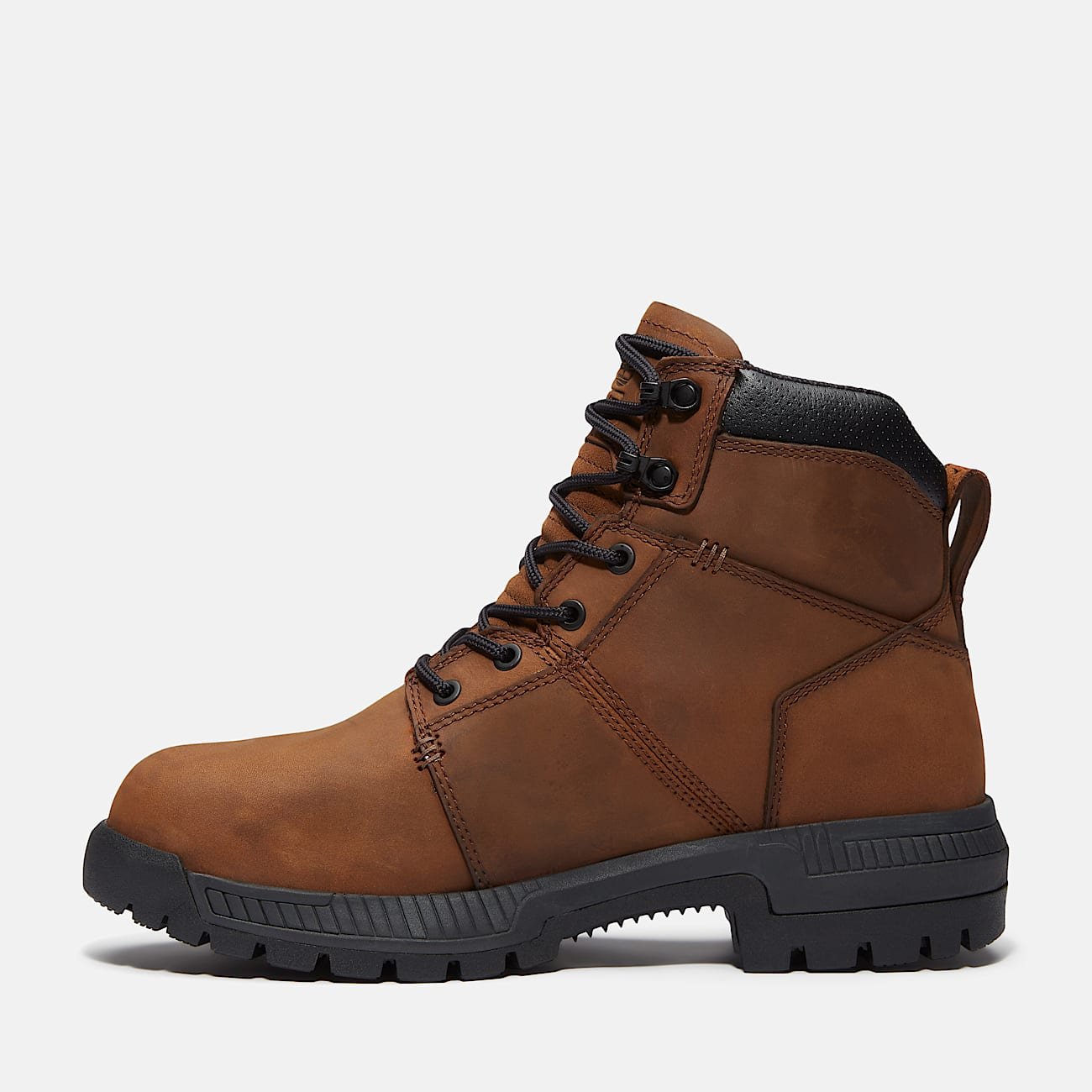 Timberland Men's Montauk 6" Steel Toe Waterproof Work Boot Medium Brown Full-Grain Style TB0A63MBEM4 - Image 6