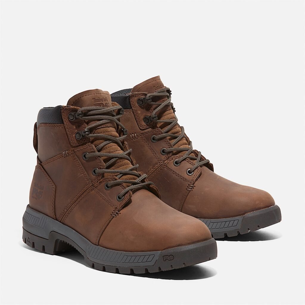 Timberland Men's Montauk 6-Inch Boot Medium Brown Full-Grain Style TB0A66DQEM4