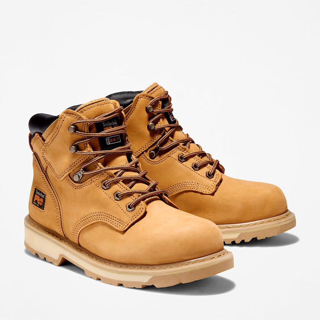 Timberland Men's Pit Boss 6" Steel Toe Work Boot Wheat Style TB133031231