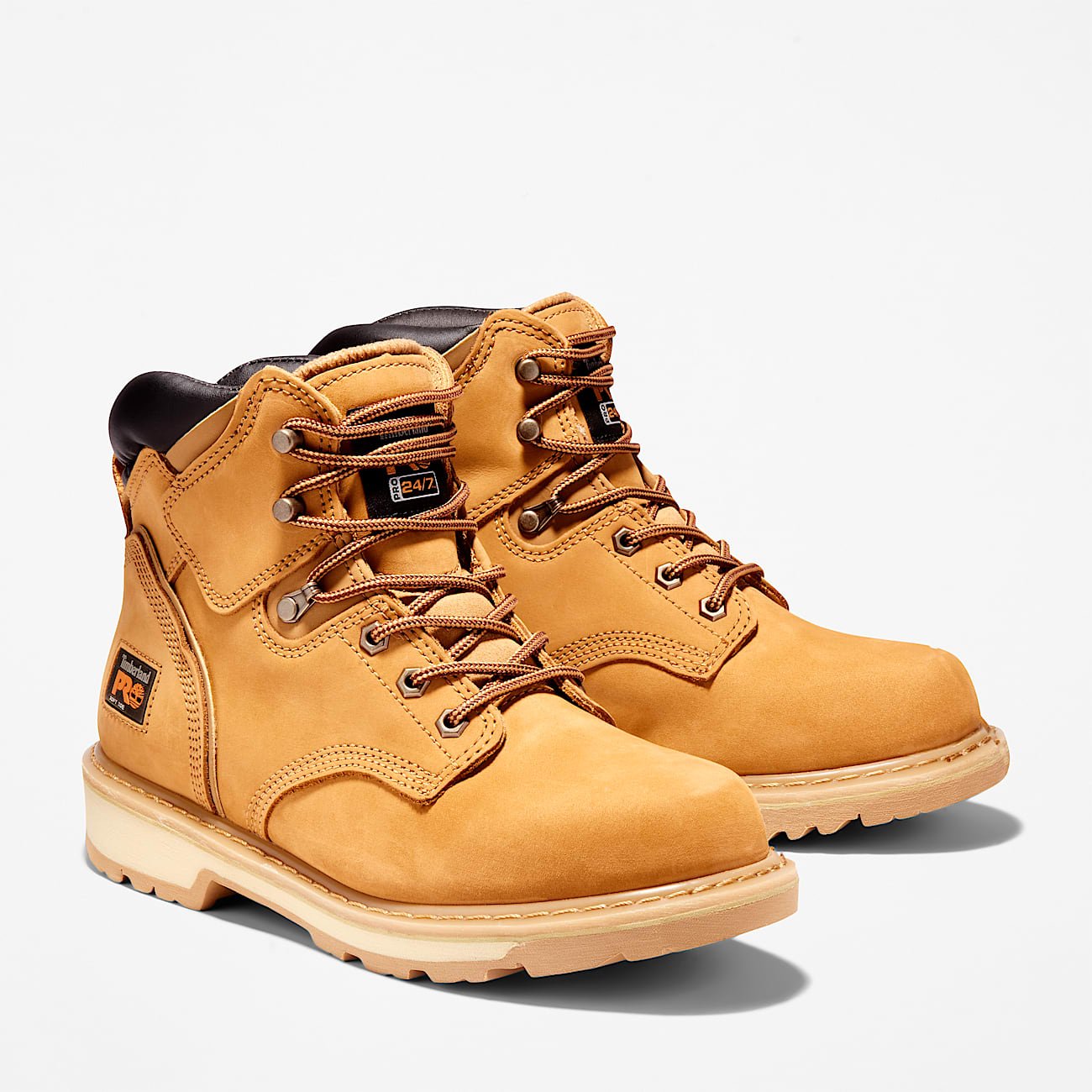 Timberland Men's Pit Boss 6" Work Boot Wheat Style TB133030231 - Image 4