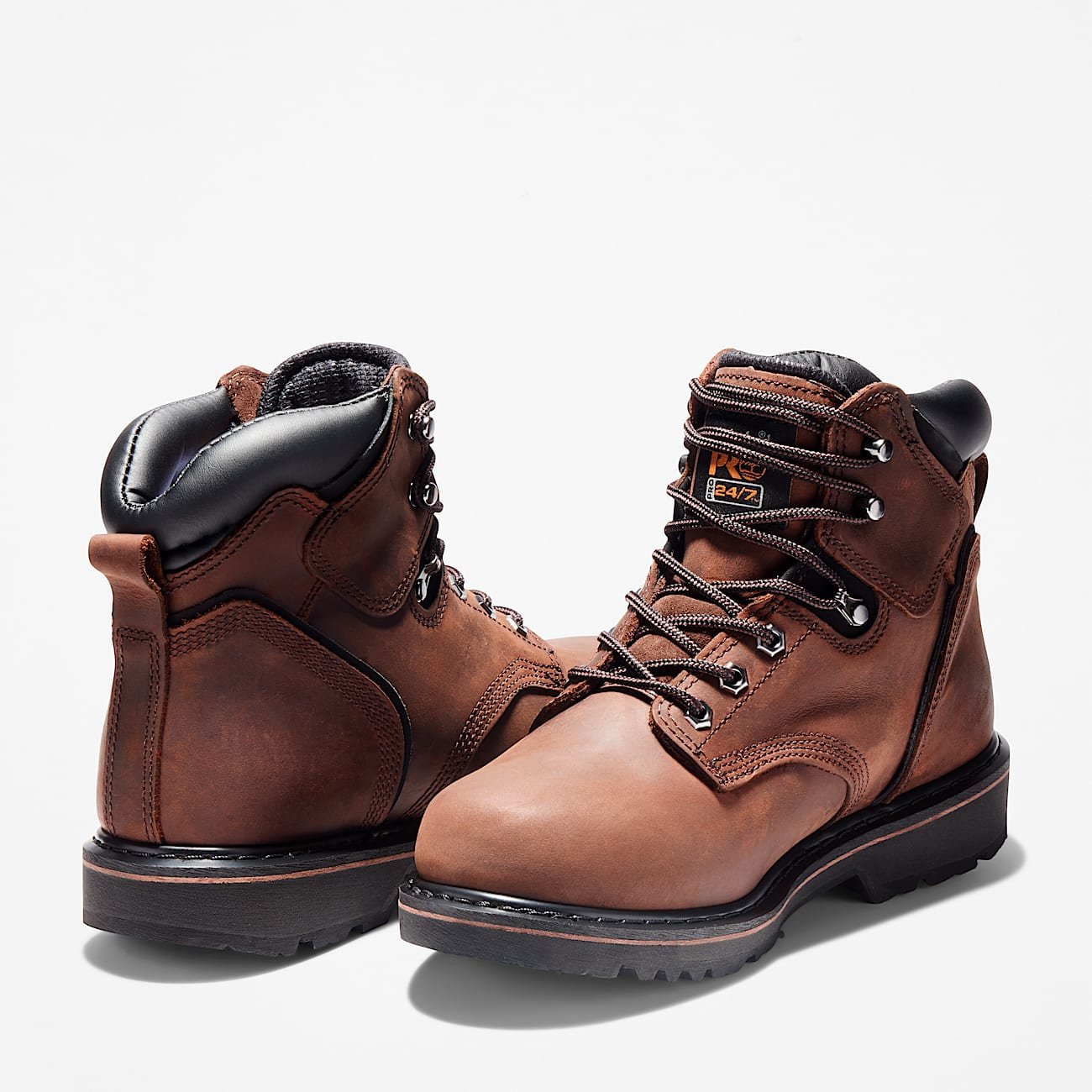 Timberland Men's Pit Boss 6" Work Boot Brown Style TB133046214 - Image 5