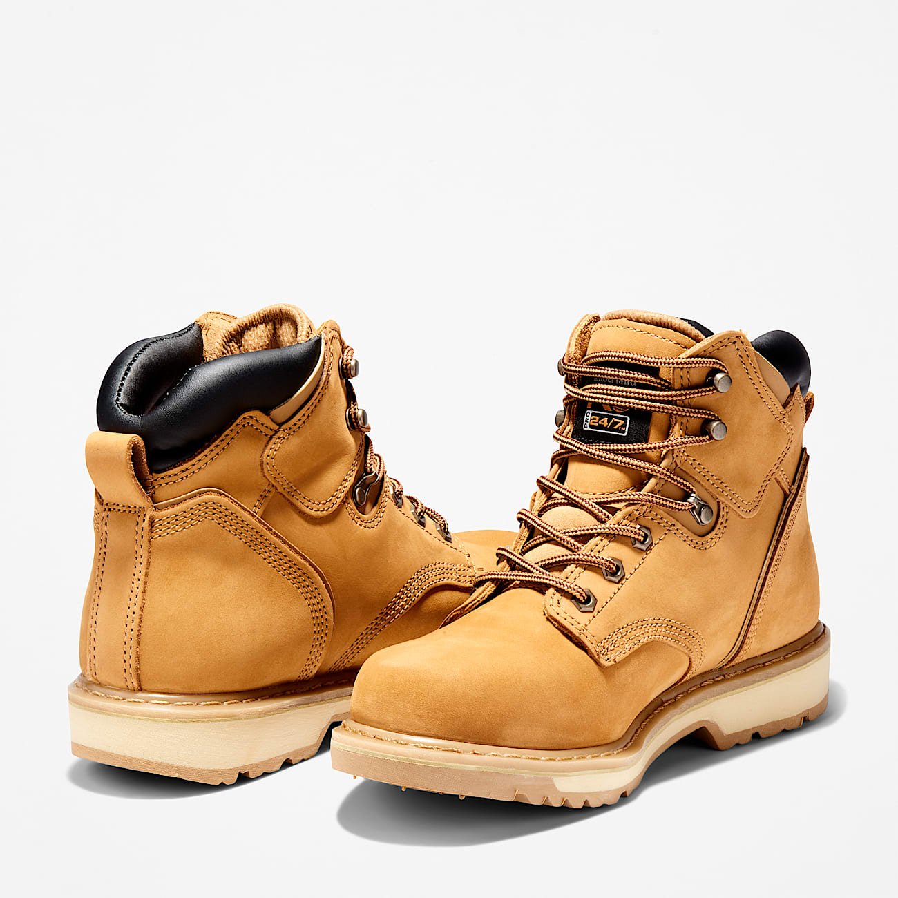 Timberland Men's Pit Boss 6" Work Boot Wheat Style TB133030231 - Image 5