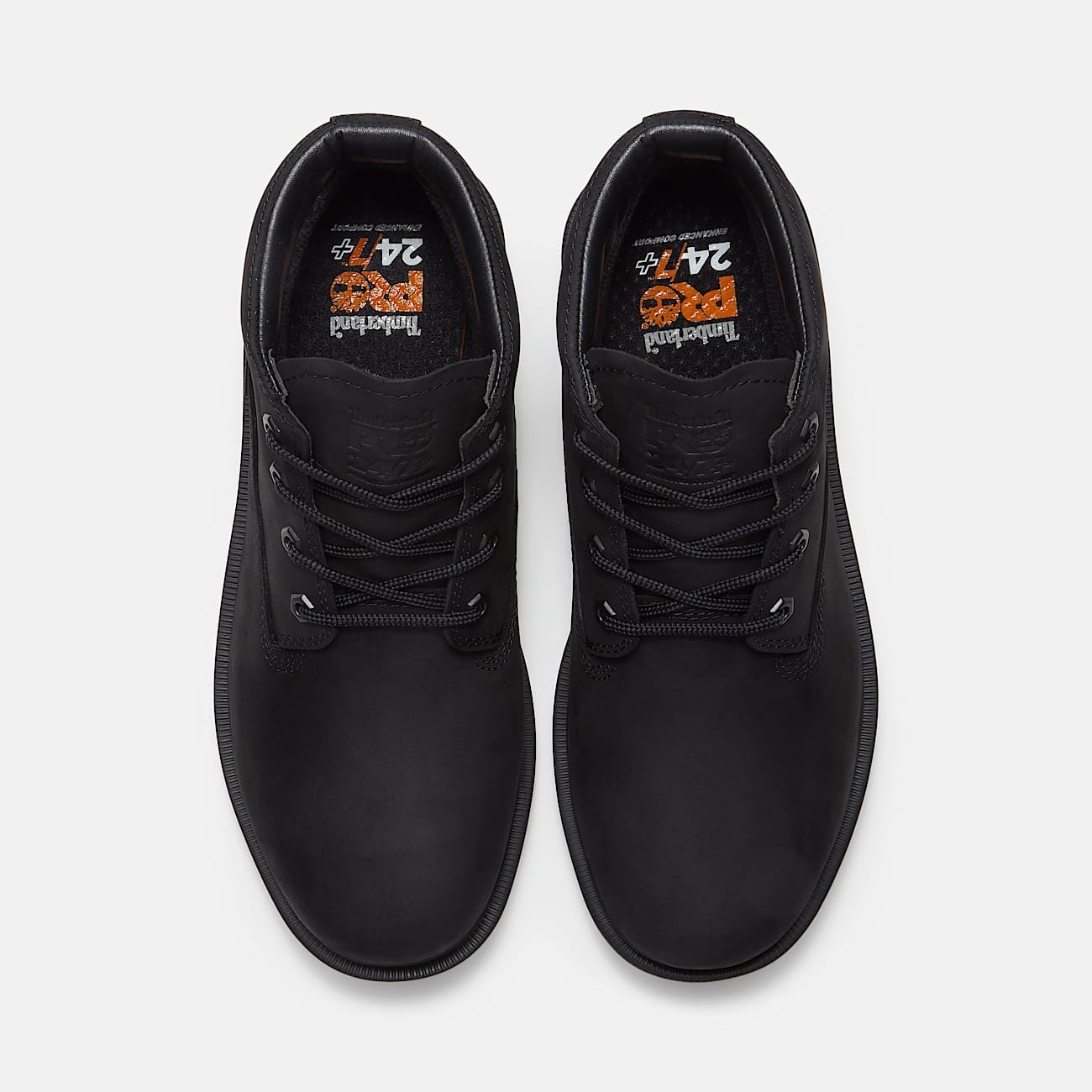 Timberland Men's Power Shift Slip-Resistant Chukka Boot Black Full-Grain Style TB0A41MGEPV - Image 2