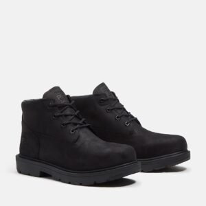 Timberland Men's Power Shift Slip-Resistant Chukka Boot Black Full-Grain Style TB0A41MGEPV - Image 4
