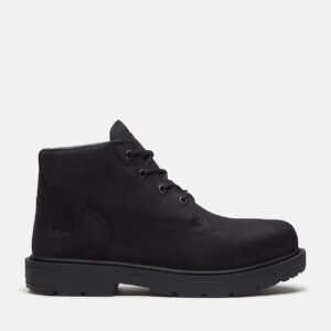 Timberland Men's Power Shift Slip-Resistant Chukka Boot Black Full-Grain Style TB0A41MGEPV - Image 1