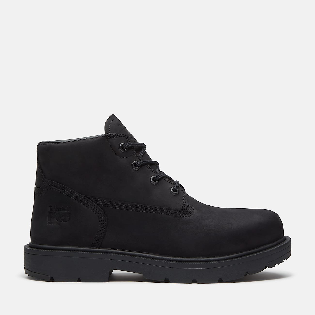 Timberland Men's Power Shift Slip-Resistant Chukka Boot Black Full-Grain Style TB0A41MGEPV - Image 1
