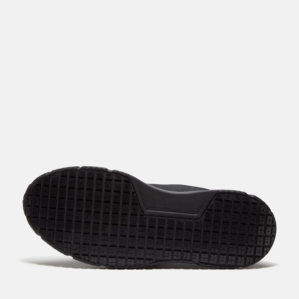 Timberland Men's Power Shift Slip-Resistant Hospitality Work Sneaker Black Ripstop Nylon Style TB0A67GQEL0
