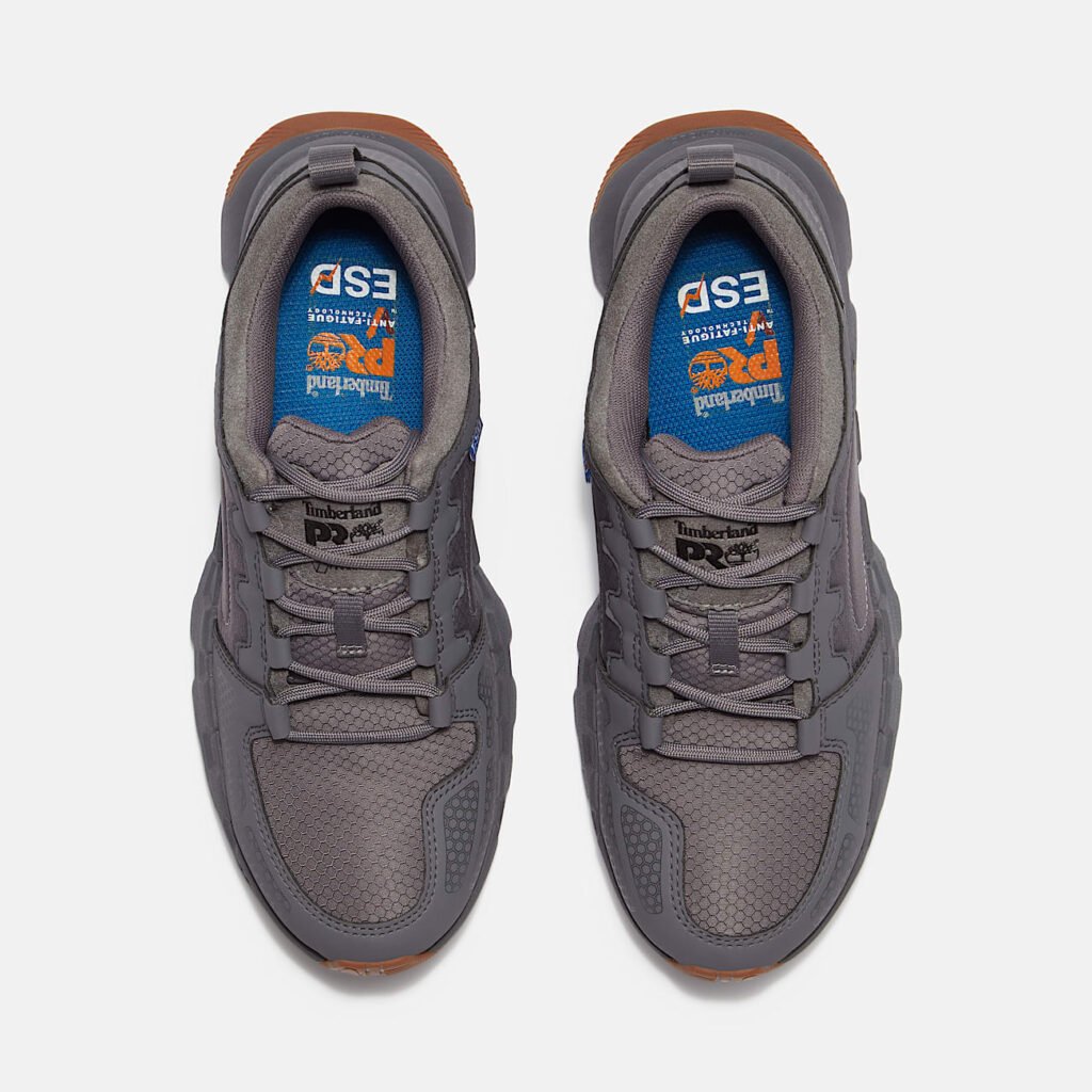 Timberland Men's Powertrain EV Composite Toe SD10 Work Sneaker Medium Grey Style TB0A67NQY55