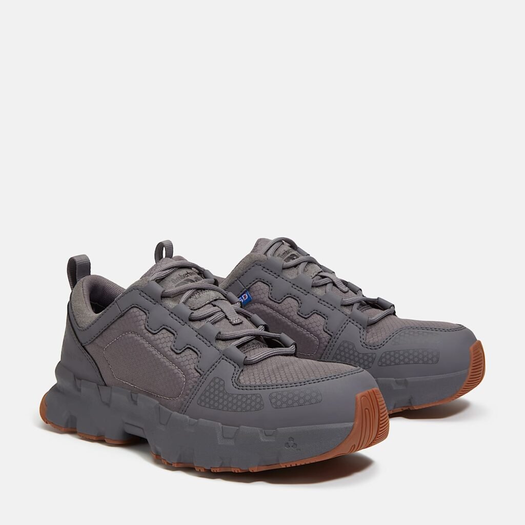 Timberland Men's Powertrain EV Composite Toe SD10 Work Sneaker Medium Grey Style TB0A67NQY55