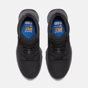 Timberland Men's Powertrain EV Mid Composite Toe SD10 Work Sneaker Blackout Leather/Synthetic Style TB0A63K3V96 - Image 2