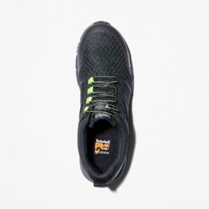 Timberland Men's Radius Composite Toe Work Sneaker Black Hi-Vis Style TB1A27X5001 - Image 2
