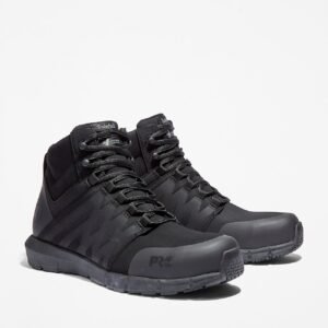 Timberland Men's Radius Composite Toe Work Sneaker Black Style TB1A28WF001 - Image 4