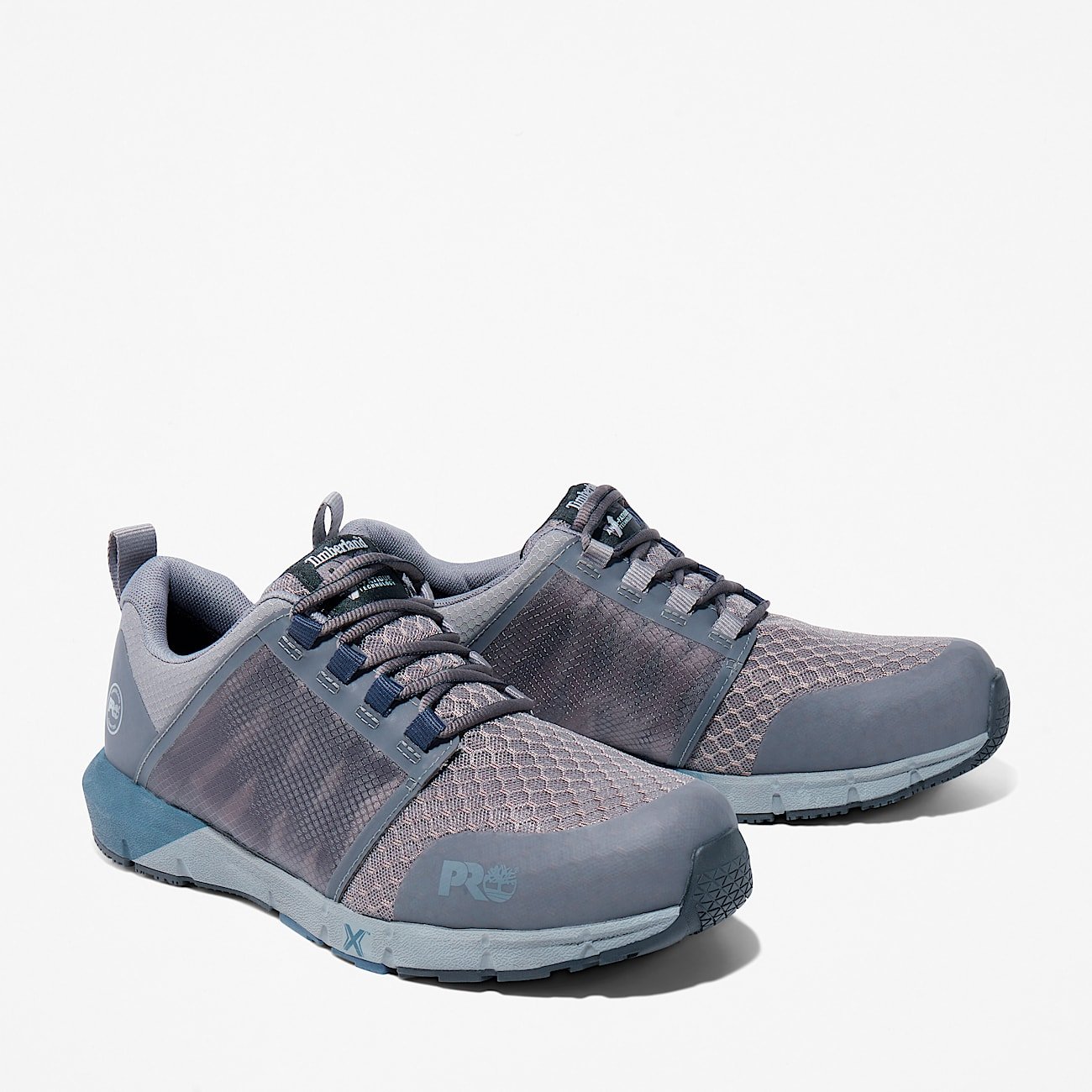 Timberland Men's Radius Composite Toe Work Sneaker Grey/Navy Style TB1A27WT065 - Image 5