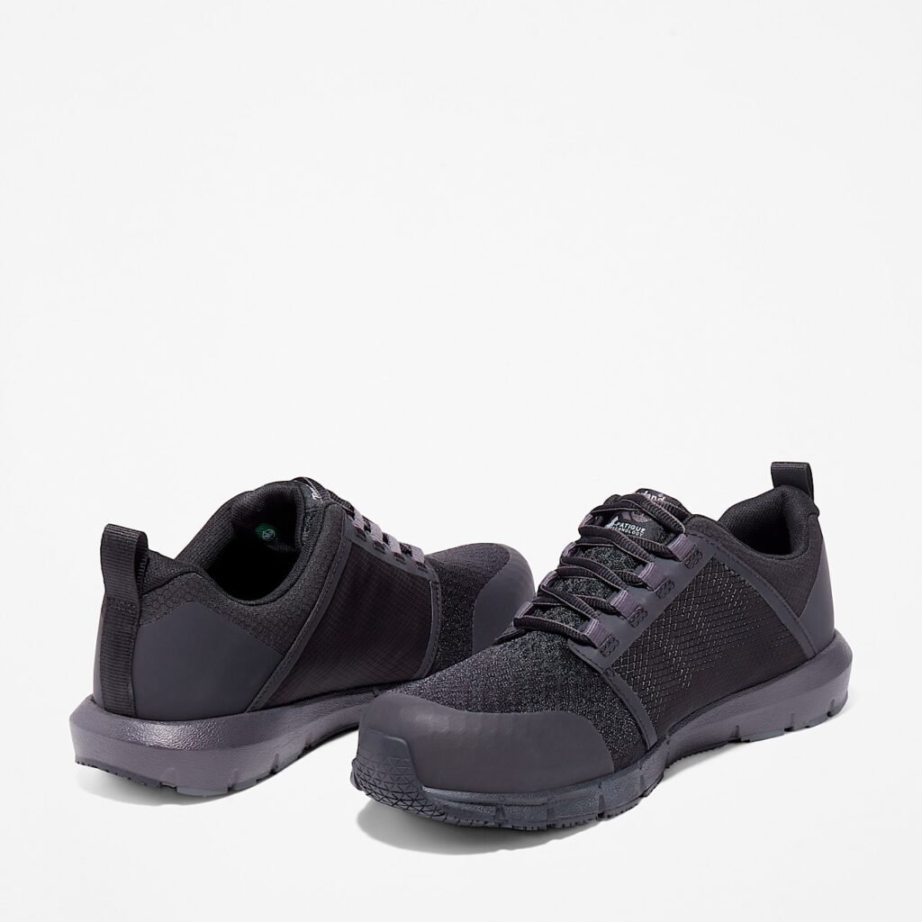 Timberland Men's Radius Composite Toe Work Sneaker Black Style TB1A27W7001