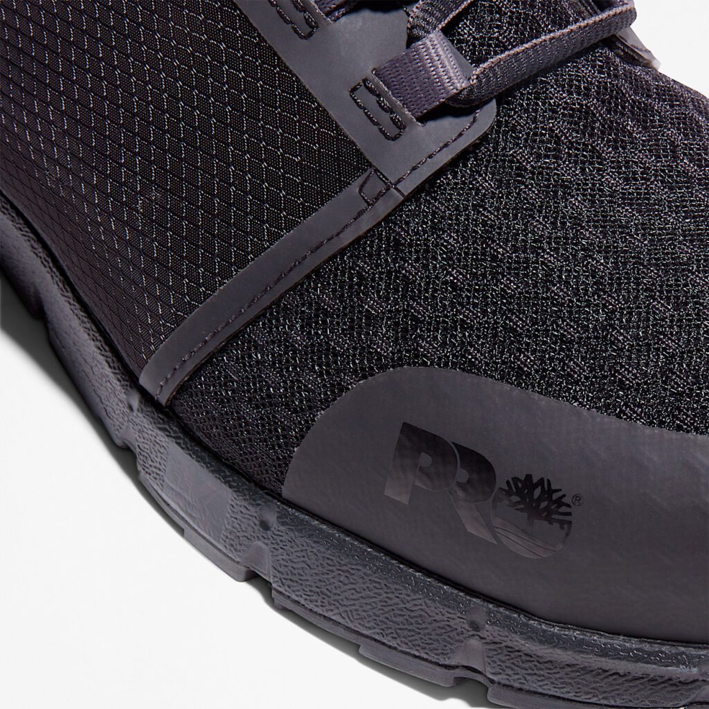 Timberland Men's Radius Composite Toe Work Sneaker Black Style TB1A27W7001