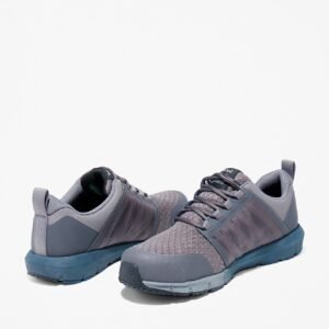 Timberland Men's Radius Composite Toe Work Sneaker Grey/Navy Style TB1A27WT065 - Image 6