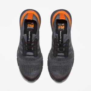Timberland Men's Radius Composite Toe Work Sneaker Grey/Orange Style TB0A2B6X065 - Image 2