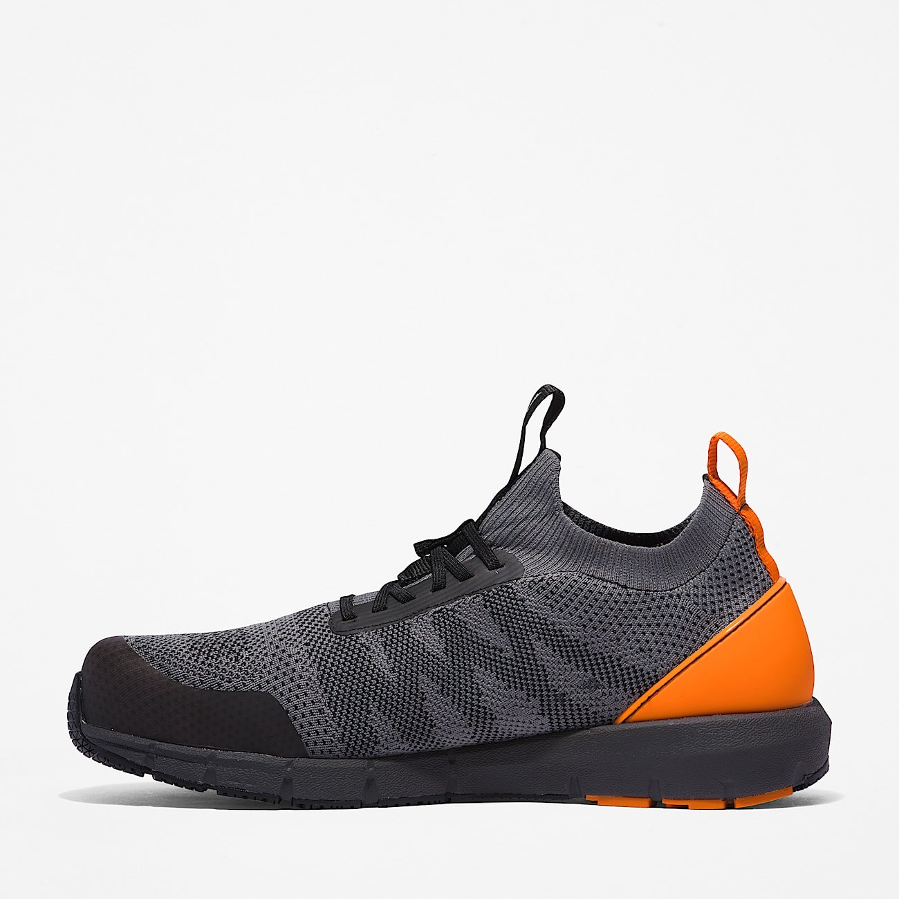 Timberland Men's Radius Composite Toe Work Sneaker Grey/Orange Style TB0A2B6X065 - Image 6
