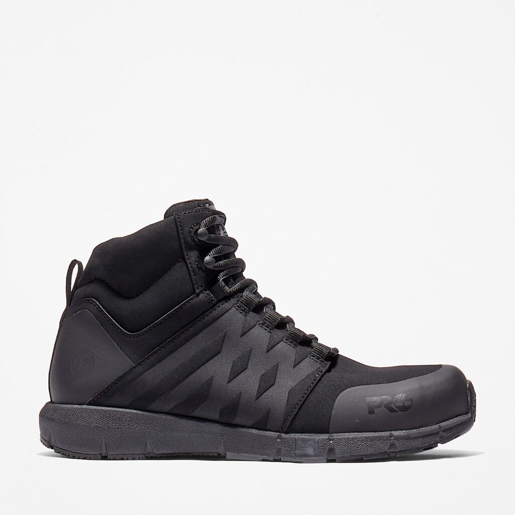 Timberland Men's Radius Composite Toe Work Sneaker Black Style TB1A28WF001