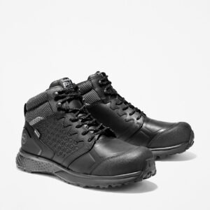 Timberland Men's Reaxion Composite Toe Waterproof Work Sneaker Black/Grey Style TB1A1ZC9001 - Image 4