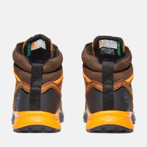 Timberland Men's Reaxion Composite Toe Waterproof Work Sneaker Brown/Orange Style TB1A1ZR1214 - Image 5
