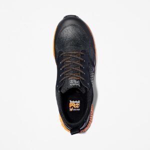 Timberland Men's Reaxion Composite Toe Work Sneaker Black/Orange Style TB1A2123001 - Image 2