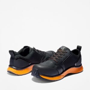 Timberland Men's Reaxion Composite Toe Work Sneaker Black/Orange Style TB1A2123001 - Image 5