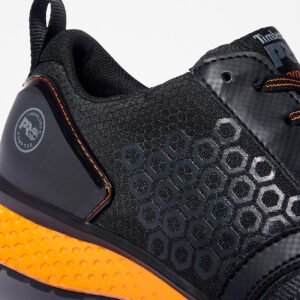 Timberland Men's Reaxion Composite Toe Work Sneaker Black/Orange Style TB1A2123001 - Image 6