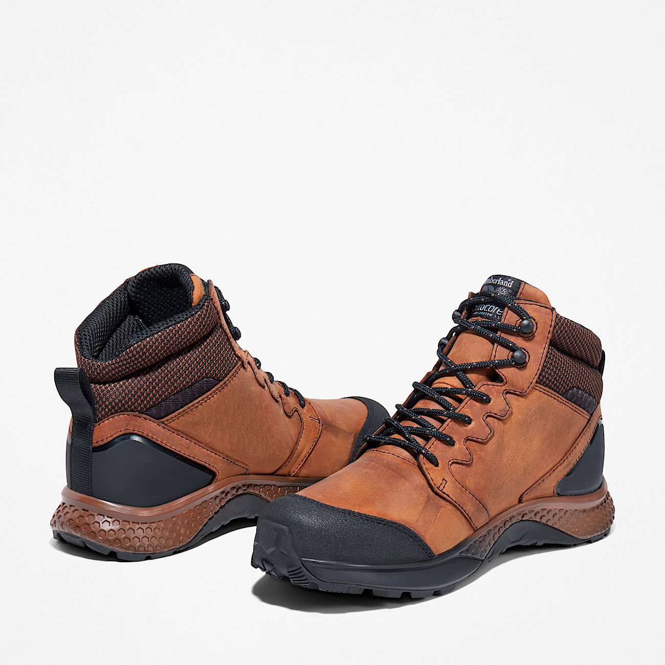 Timberland Men's Reaxion Waterproof Work Sneaker Brown Style TB1A27BG214 - Image 5