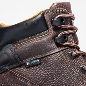 Timberland Men's Rigmaster 6" Steel Toe Waterproof Work Boot Brown Style TB1A11RO214 - Image 5