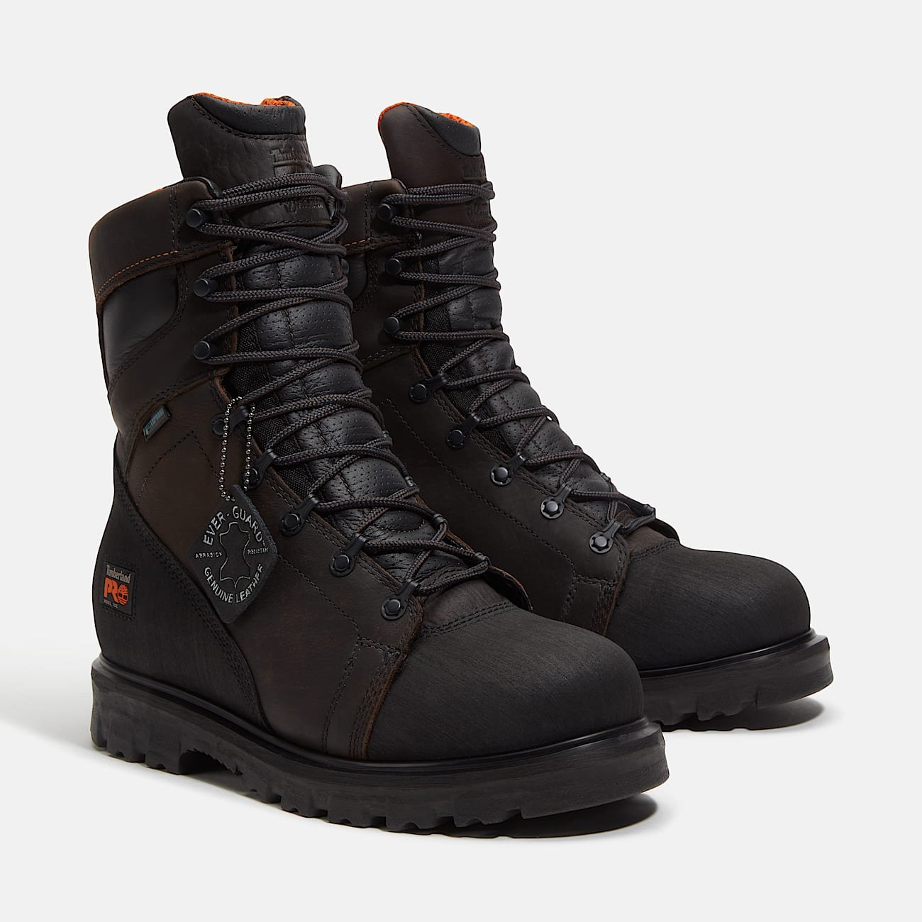 Timberland Men's Rigmaster 8" Steel Toe Waterproof Work Boot Brown Style TB195553214 - Image 4