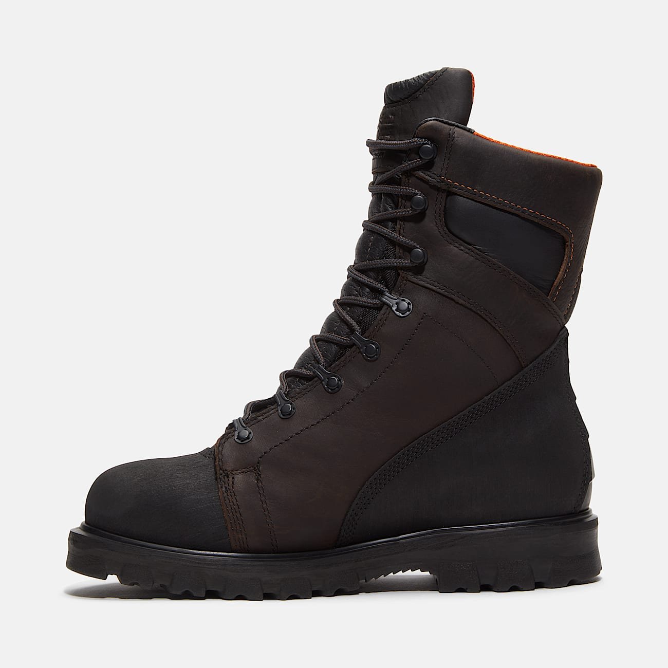 Timberland Men's Rigmaster 8" Steel Toe Waterproof Work Boot Brown Style TB195553214 - Image 6