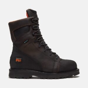 Timberland Men's Rigmaster 8" Steel Toe Waterproof Work Boot Brown Style TB195553214 - Image 1