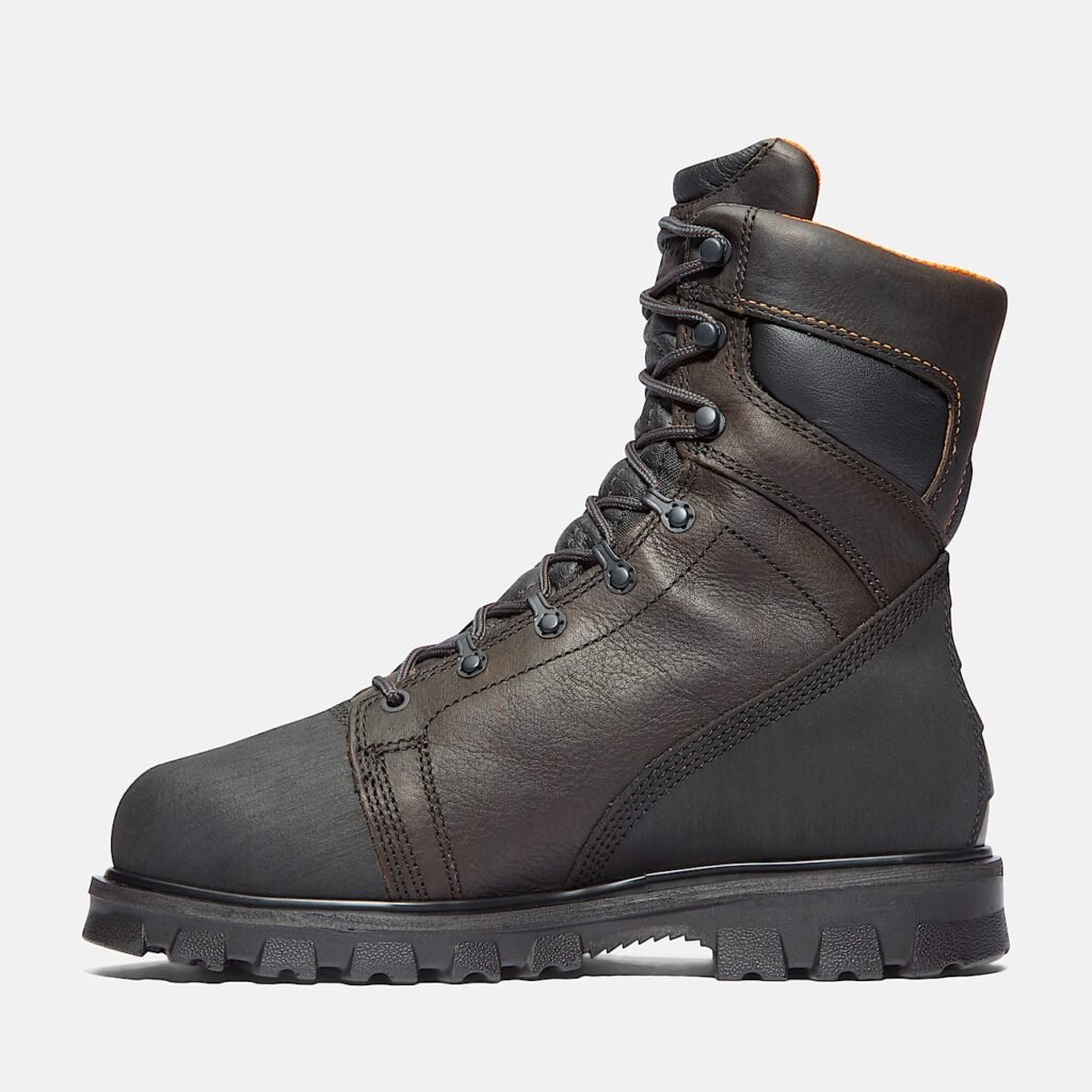 Timberland Men's Rigmaster Met Guard Alloy Toe Waterproof Work Boot Brown Style TB189649214