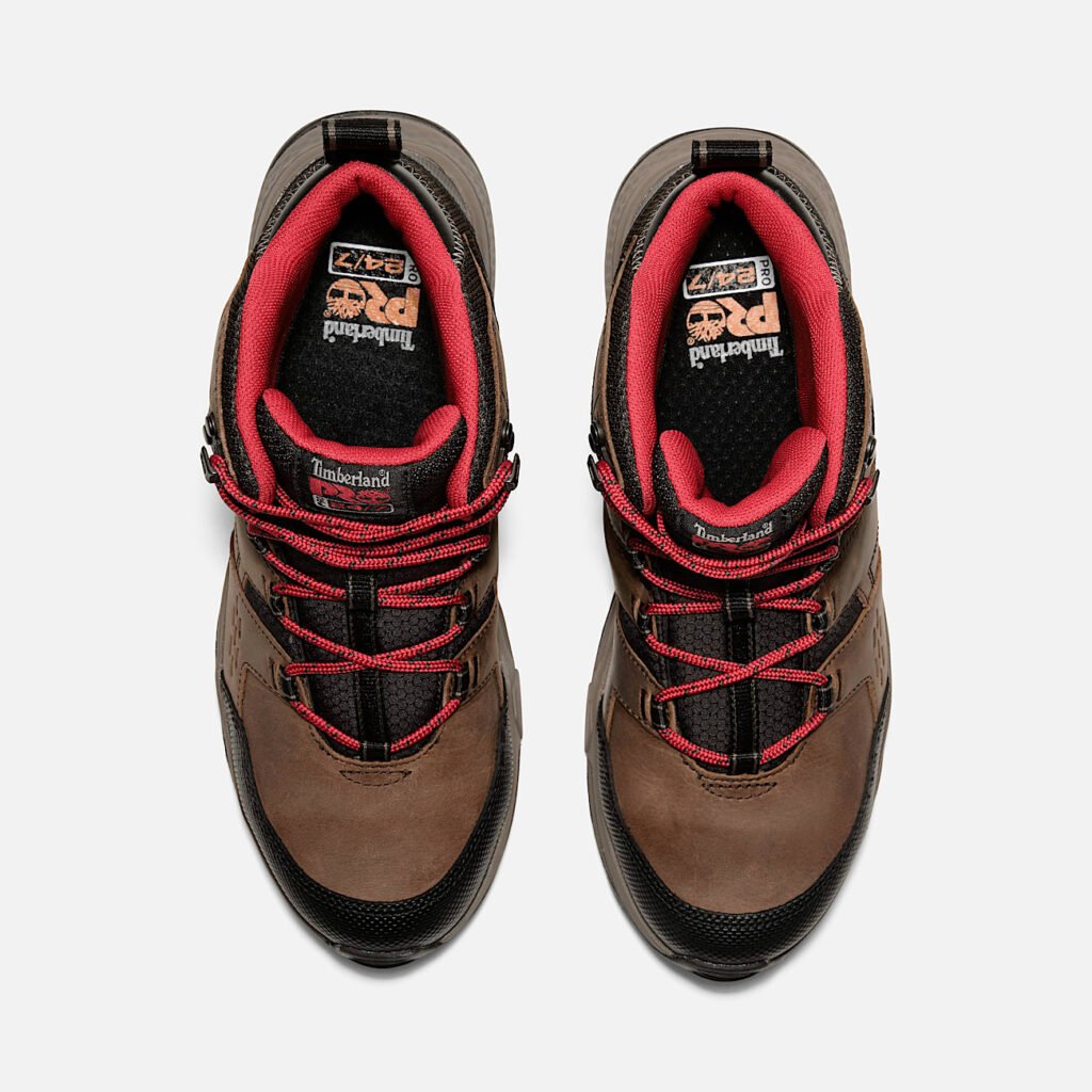 Timberland Men's Switchback LT Steel Toe Work Boot Coconut Brown Style TB0A6183214