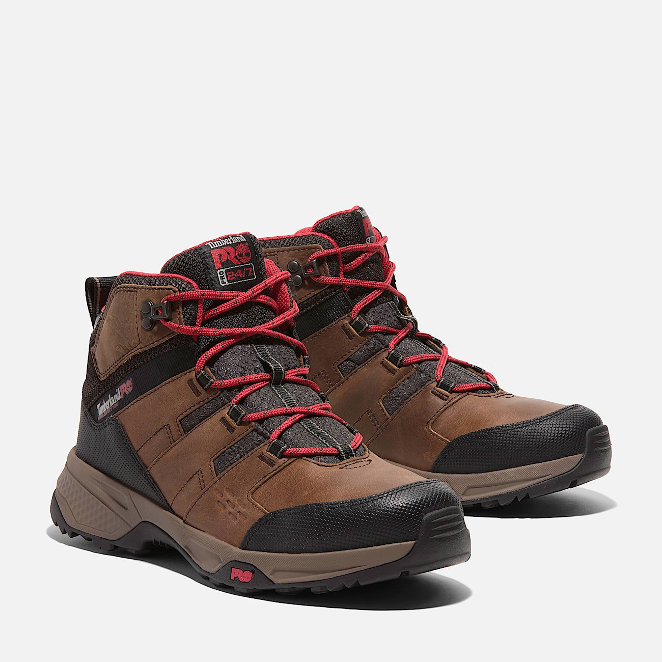 Timberland Men's Switchback LT Steel Toe Work Boot Coconut Brown Style TB0A6183214 - Image 4